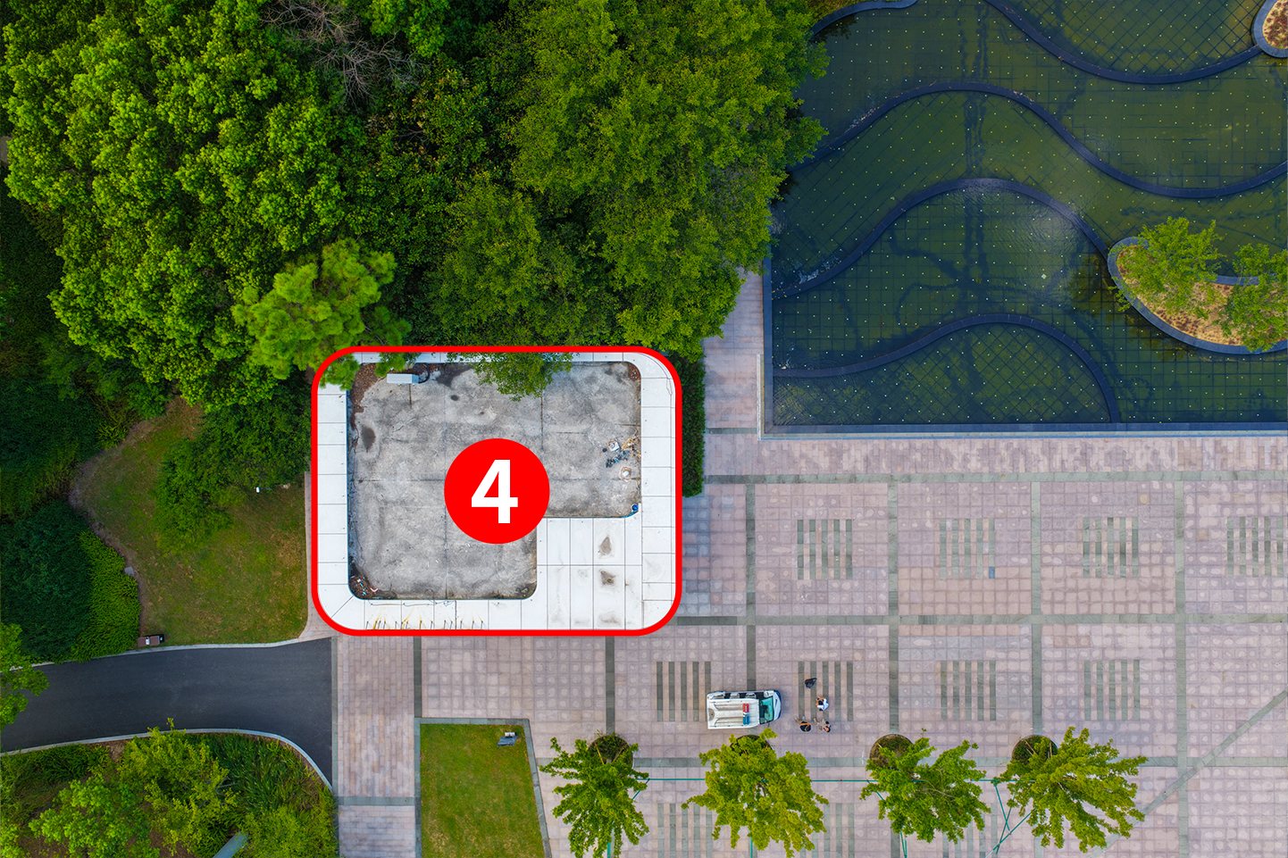 招商点位4航拍标注图